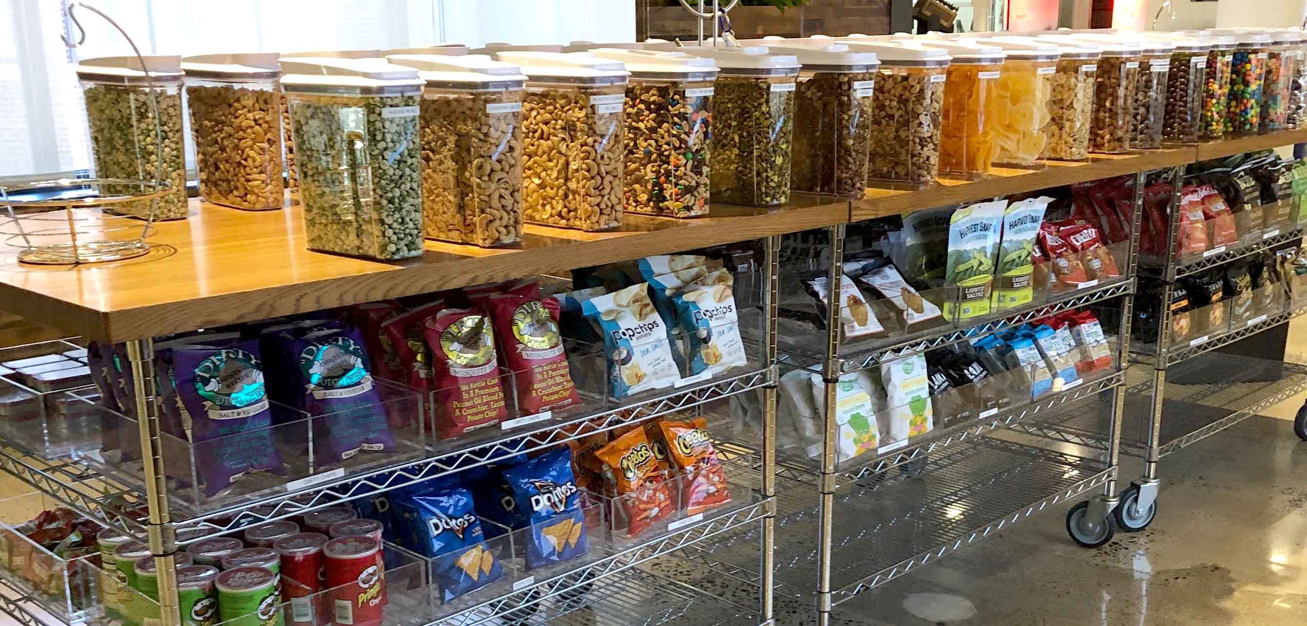 Pantry services by UKConnect | Healthy snacks breakroom snacks